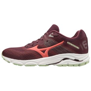 Mizuno Wave Inspire 16 Womens Running Shoes Canada - Red